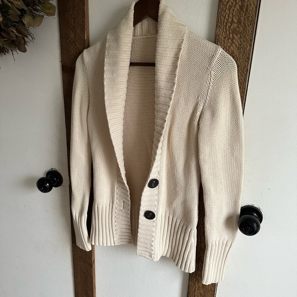 Vintage Y2K Women’s Shawl Collar Heavy Cardigan Sweater EUC - Picture 7 of 16